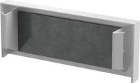 OBO Bettermann 7218088, OBO Bettermann Endst&uuml;ck PLM EP 0410 RW, 105x20x41mm, Stahl,