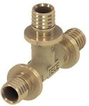 Tece flex T-St&uuml;ck Dimension 20x20x20mm, Siliziumbronze, 710120 710120