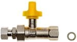 Br&ouml;tje Kugelhahn 1/2 " f&uuml;r Gasanschluss ADH 1/2 " 982689