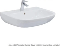 Duravit 2310650000, Duravit D-Code Waschtisch 500x650x180mm wandh&auml;ng., Wei&szlig;