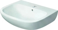 Duravit 2310600000, Duravit D-Code Waschtisch 460x600x175mm wandh&auml;ng., Wei&szlig;