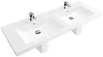 Villeroy & Boch Schrank-Doppelwaschtisch Subway 2.0 1300x470mm rechteckig 2