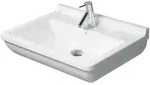 Duravit Starck 3 Waschtisch 485x650x235mm wandh&auml;ng., Wei&szlig; Hochglanz, Rechteckig, 1