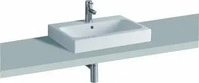 Geberit 124560600, Geberit iCon Aufsatzwaschtisch, Breite 60cm, Tiefe 48,5cm,