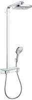 Hansgrohe Raindance Select E Showerpipe 300mm 2jet 16l/min Chrom mit ShowerTablet