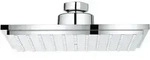 Grohe Euphoria Cube Kopfbrause, 1 Strahlart, max. Durchfluss 8l/min bei 3 bar, Chrom,