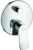 hansgrohe Wannenmischer Unterputz Metris Fertigset chrom 31493000