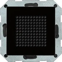 Gira 228205, Gira Lautsprecher Unterputz-Radio System 55, Schwarzglasoptik, 228205