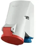 Mennekes 32A5P 6H400V Wanddose IP44 1651 Doppelbox TwinContact 1651