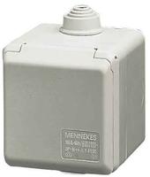 Mennekes 32A5P 6H400V Wanddose 4110 Cepex IP44 elektrograu 4110