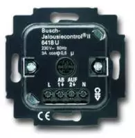 Busch Jaeger UP Jalousie-Basis-Einsatz 6418U f&uuml;r 6430 6456 6457 geeignet f&uuml;r