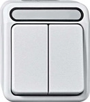 Merten MEG3115-8019, Merten Serienschalter Aquastar MEG3115-8019, 10AX 250V,