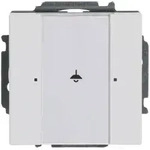 Busch Jaeger Bedienelement 1f mit 6125/01-84 Busankoppler KNX f&uuml;r