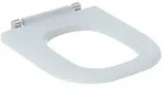 Geberit Renova Comfort WC-Sitzring barrierefrei eckiges Design, Befestigung von