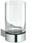 Keuco Plan Glashalter, Echtkristall-Glas, Verchromt, 14950019000 14950019000