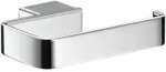 emco Loft Papierhalter ohne Deckel chrom rechteckige Abdeckrosette flacher Stab Zamak