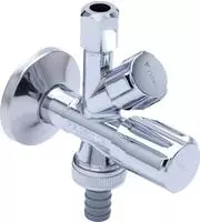 Schell Comfort RV Kombi-Eckventil, ASAG easy, DN 15 G 1/2 ", Chrom 035450699