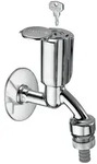 Schell Secur RV Auslaufventil, RB, abschlie&szlig;bar, DN 15 G 1/2" AG, Chrom 033520699