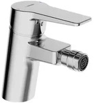 Hansa Twist Einhebel-Bidetbatterie, Zugstangen-Ablaufgarnitur, Ausladung 112mm, DN
