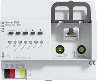 Gira 530100, Gira eNet Server REG, Visualisierungsserver, AES-CCM 128 bit, 530100