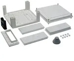 hager Kabelanschlusskasten, univers, 324x307x149mm, IP54, SKII, unten leer U84LU