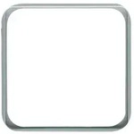 Busch Jaeger Reflex SI Zwischenring 1746-214-101 alpinweiss 50x50mm 2CKA001726A0181