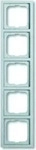 Busch Jaeger 2CKA001754A4310, Busch Jaeger future linear Rahmen 1725-183K 5fach
