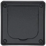 Busch J&auml;ger Geh&auml;use-UP f&uuml;r Wandeinbau 1705 U-101 grau mit Klappdeckel
