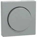 Merten Abdeckplatte System M, 71x71mm, Thermoplast, Aluminium MEG5250-0460