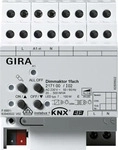 Gira 217100, Gira Universal-Dimmaktor 1-fach 500 W, KNX, REG, 217100 217100