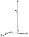 Keuco Plan Care Duschhandlauf mit Brausestange rechts/links, 797/797/1263mm,