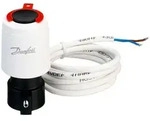 Danfoss thermischer Stellantrieb TWA-A NC, Kabel 1,2m, 230V, 50Hz, f&uuml;r RA-Geh&auml;use,