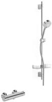 Hansa Micra Renovierungsset Brausebatterie mit Brausegarnitur, DN 15, Chrom, 48150171