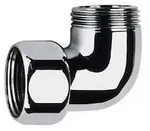 Grohe Anschlusswinkel f&uuml;r Thermostat Automatic 2000 Compact, Chrom, 12419000