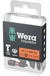 Wera Bit 851/1 IMP DC, PH 2, 25mm, 1/4"-Sechskant, diamantbeschichtet, 10-teilig