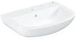 Grohe Bau Keramik Waschtisch, wandh&auml;ngend, 553x386mm, 1 Hahnloch, mit &Uuml;berlauf, aus