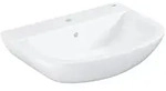 Grohe Bau Keramik Waschtisch, wandh&auml;ngend, 646x468mm, 1 Hahnloch, mit...