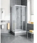 Kermi Duschkabine Nova 2000 Gleitt&uuml;r 3-teilig STD 2000x900x52mm Kerolan...
