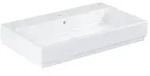 Grohe Cube Keramik Waschtisch, wandh&auml;ngend, 800x490mm, 1 Hahnloch, 2 weitere