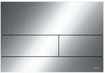 Tece square II Metall WC-Bet&auml;tigungsplatte, Chrom gl&auml;nzend, 9240831 9240831