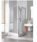 Kermi Duschkabine Ibiza 2000 Schwingt&uuml;r STW 1850x900x24mm ESG Klar 6mm Silber