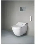 Duravit Starck 3 Wand-WC f&uuml;r Dusch-WC-Sitz 620x365x435mm, Wei&szlig; Hochglanz,...