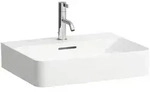 Laufen Aufsatzwaschtisch Val 420x550x155mm, mit 1 Hahnloch und &Uuml;berlauf, Wei&szlig;