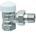 IMI Heimeier Thermostat-Ventilunterteil V-exact II, Eckform DN 20, vernickelt