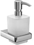 emco Fl&uuml;ssigseifenspender trend, 250ml, 81x159x100mm, Zinkdruckguss/Kristallglas,