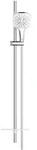 Grohe Rainshower SmartActive 130 Cube Brausestangenset, 900mm, Silverflex 1750mm, 3