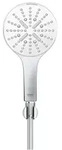 Grohe Rainshower SmartActive 130 Wandhalterset, 3 Strahlarten, Handbrausehalter