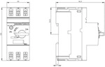 Siemens Motorschutzschalter SIRIUS 3RV2011-1JA20 S00 7-10A Federzuganschluss