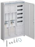 hager Komplettschrank, univers Z, 1100x800x205mm, SKII, IP44, 2ZP, VF-5rh, APZ,