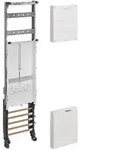 hager Reservefeld, univ.Z, 3-P., RES/SG, 1050x250mm, m. SaS und PE/N-Klemmen,